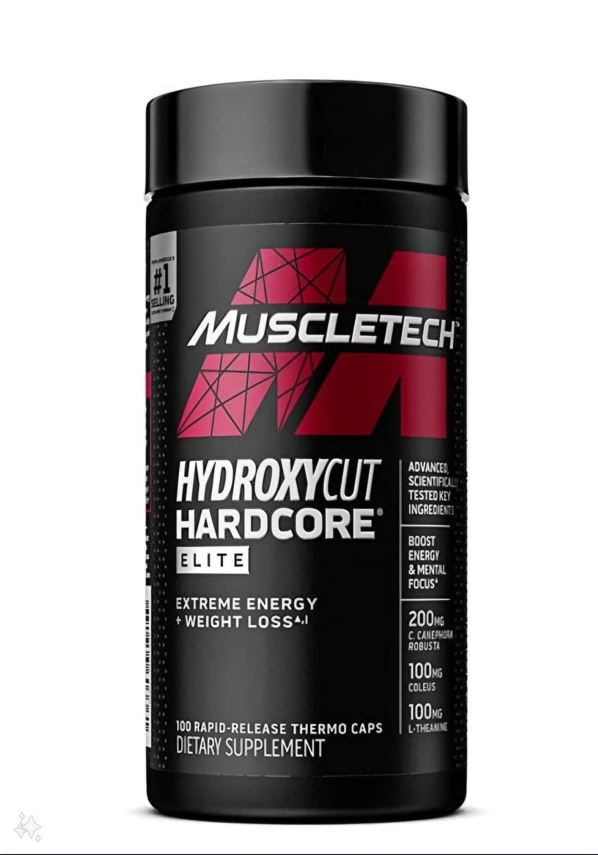 MUSCLETECH HYDROXYCUT HARDCORE ELITE 110 CT