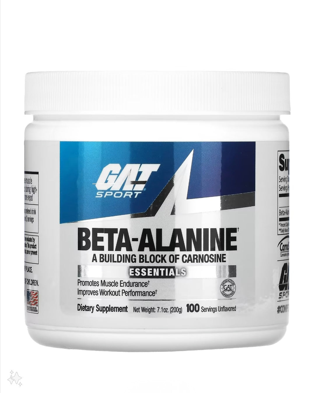 GAT BETA ALANINE POWDER 100 SERV UNFLAVORED