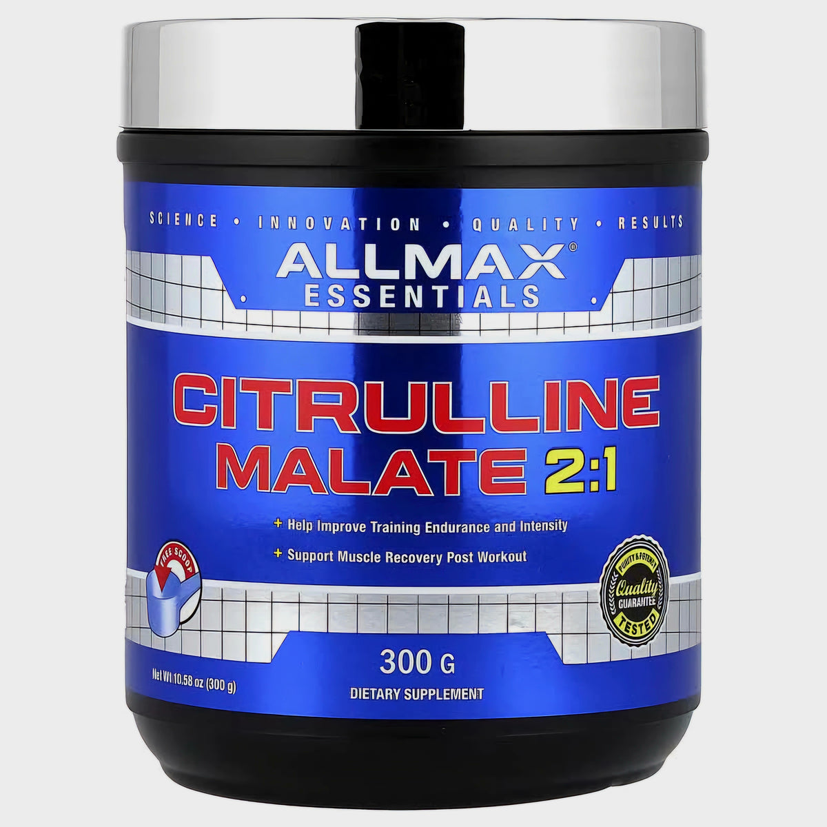ALLMAX L-CITRULLINE MALATE 300 GRS 150 SERV