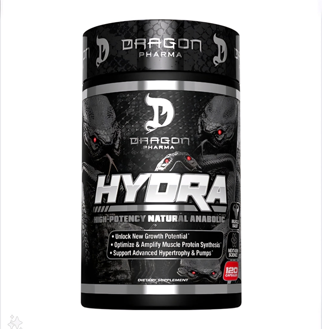 DRAGON HYDRA HIGH POTENCY NATURAL ANABOLIC 120 CAPS