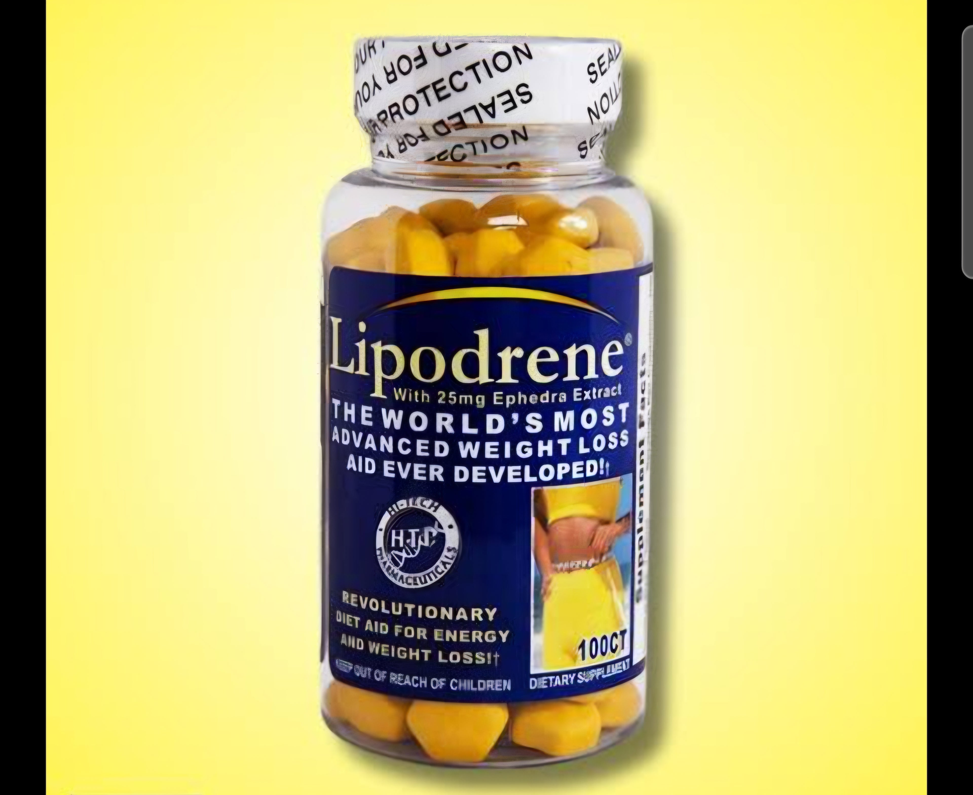 HTP LIPODRENE AMARILLO 90 TABS
