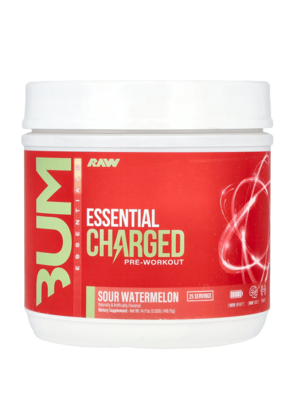 RAW ESSENTIAL CHARGED 25 SERV