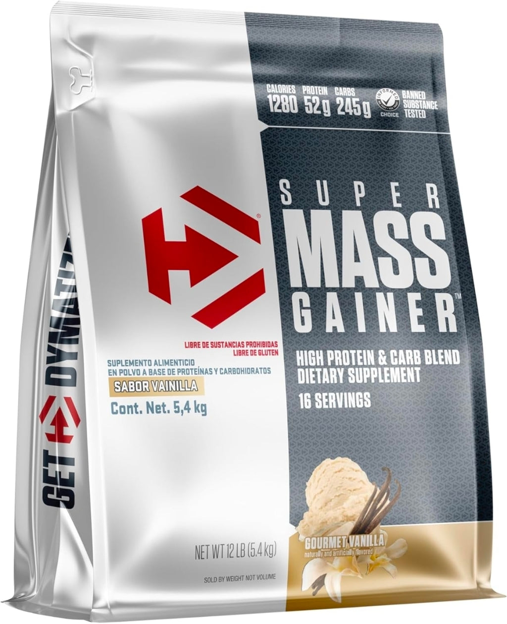 DYMATIZE SUPER MASS GAINER 12 LBS
