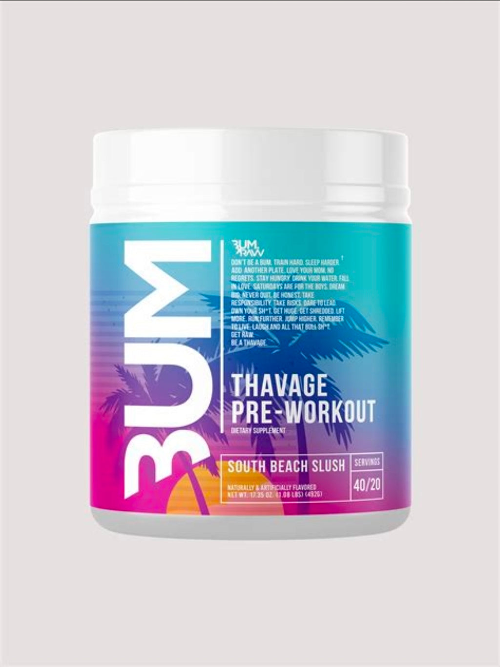 RAW CBUM THAVAGE PWO 40 SERVICIOS