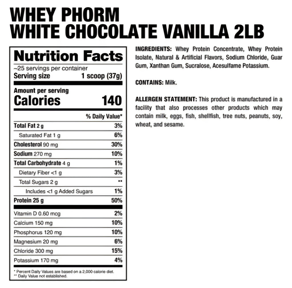 DRAGON WHEYPHORM 2 LBS