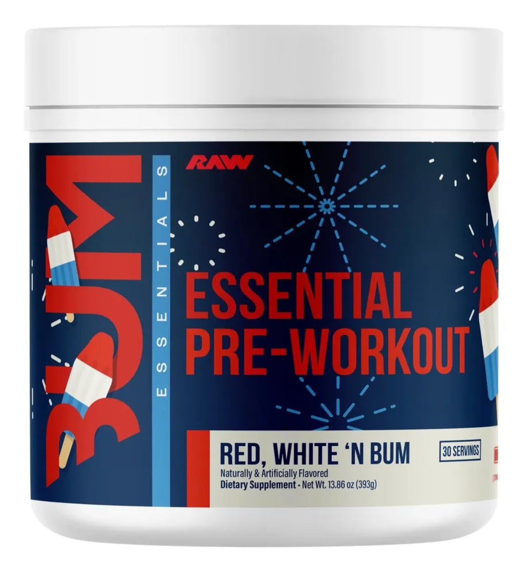 RAW CBUM ESSENTIAL PWO 30 SERV BLUE RASPBERRY