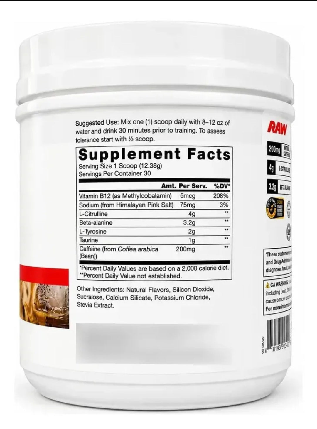 RAW CBUM ESSENTIAL PWO 30 SERV BLUE RASPBERRY