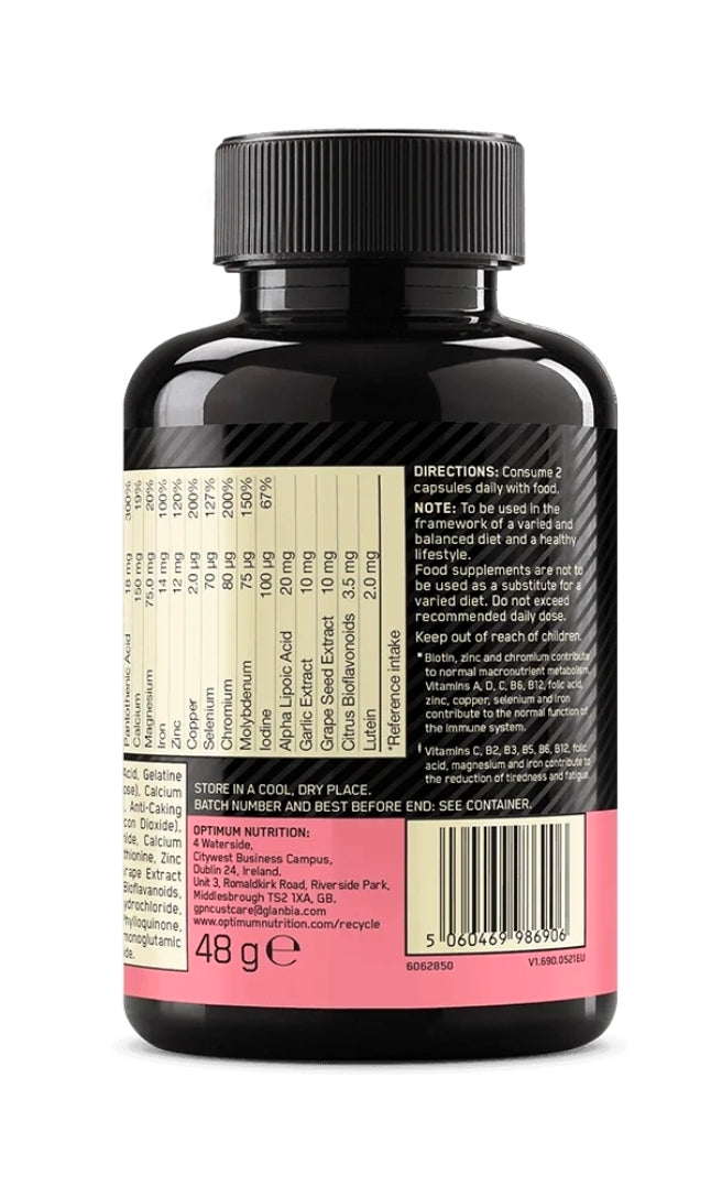 OPTIMUM NUTRITION OPTI-WOMEN 120 CAPS