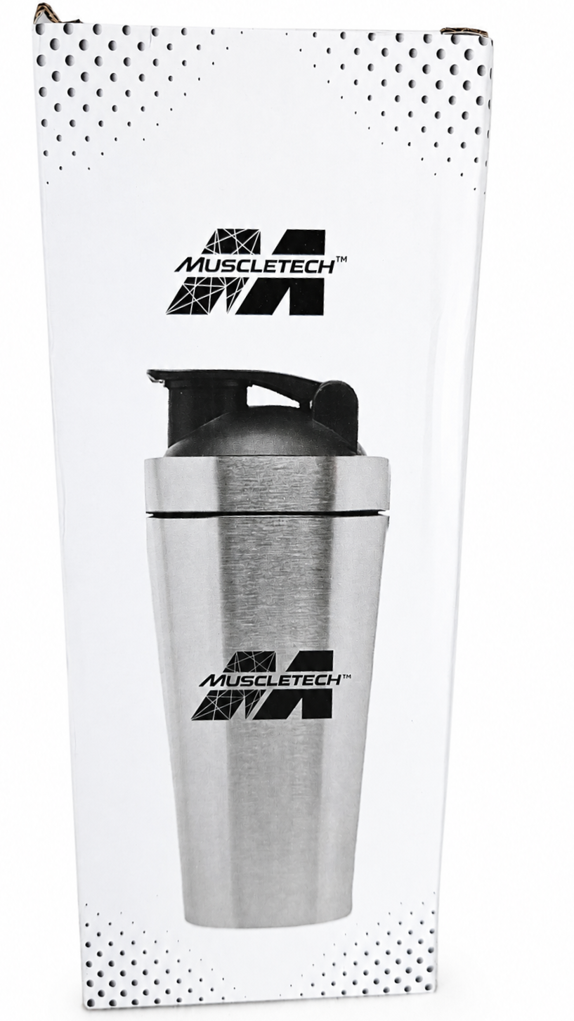 Muscle Tech Shaker de acero inoxidable 739ml