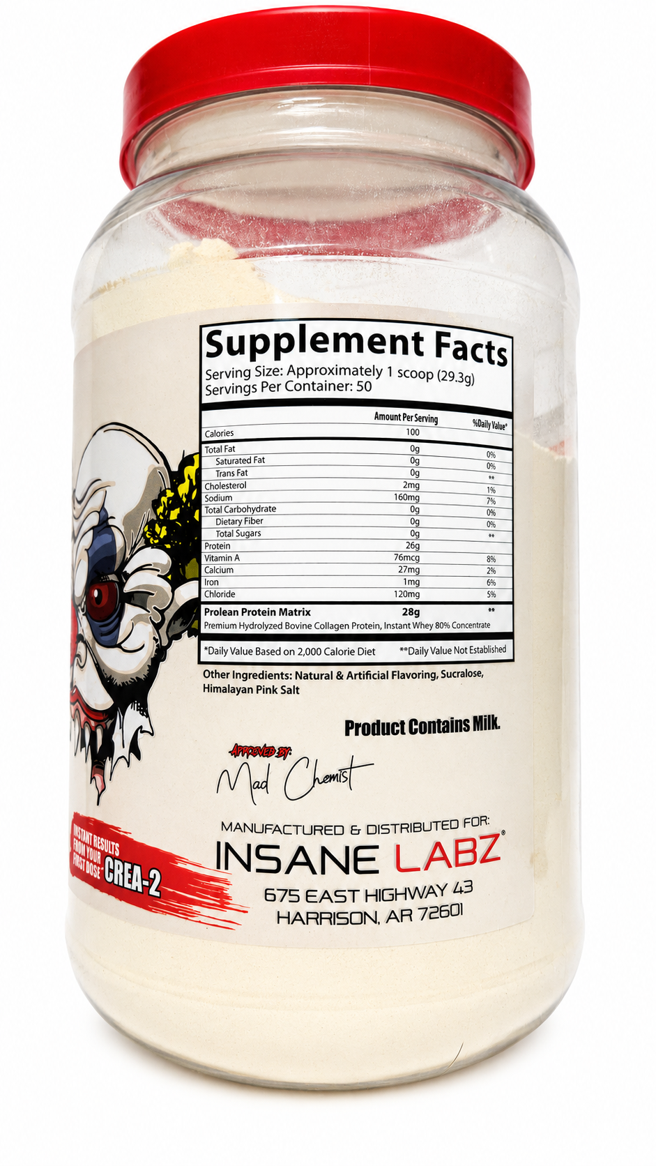 Insane Labz ProLean 50 Serv Horchata